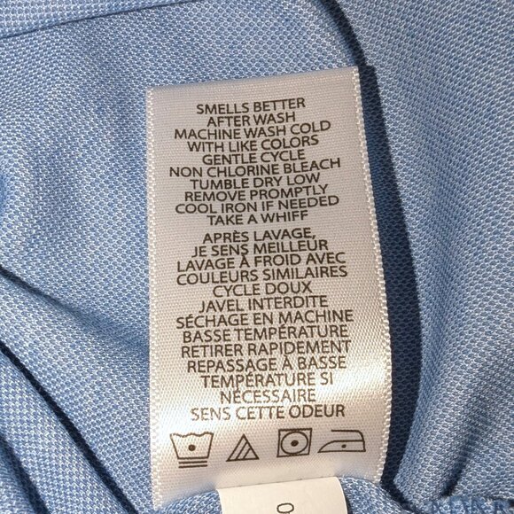 Travis Mathew Men’s | Pima Cotton Blend "Baumen Around" Golf Polo Blue Palm | XL - Picture 11 of 14